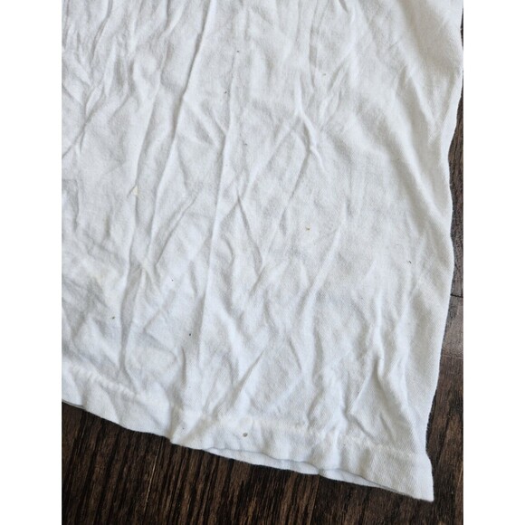 Vtg Punk Garfield Cancun Mexico Tank Top White 90's Punk Rock Party Hardy - Picture 13 of 15